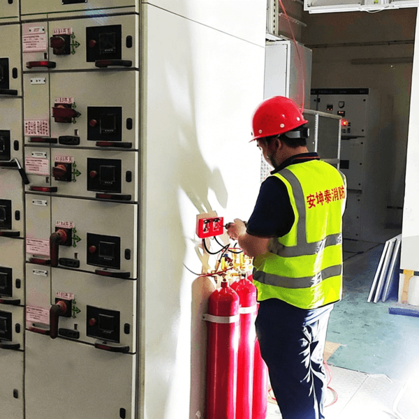 Lingwang Elevator Electrical Room Automatic Fire Protection