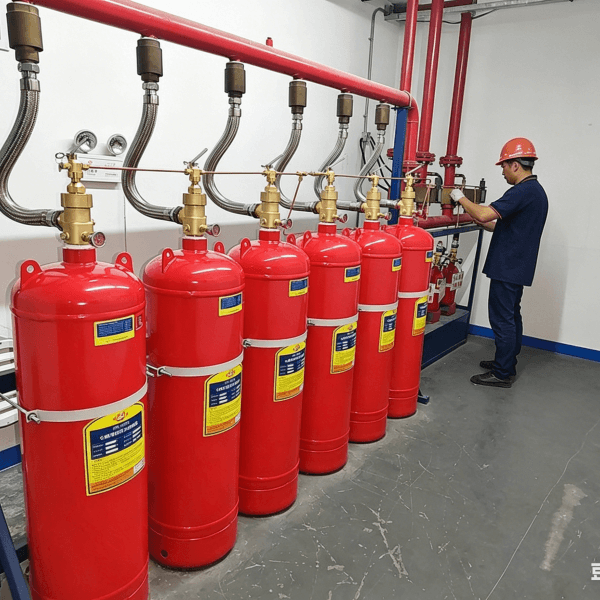 China Unicom Equipment Room Piped FM-200 System